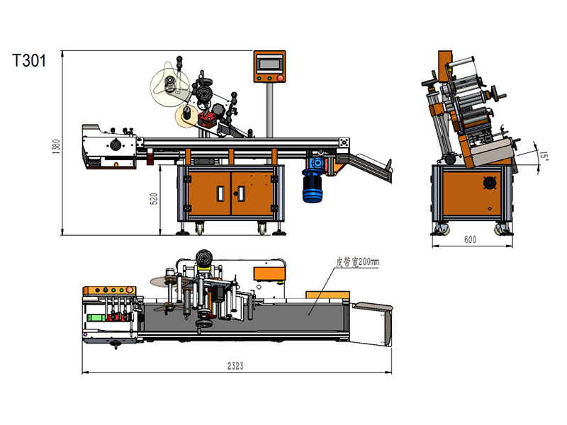 Machine size